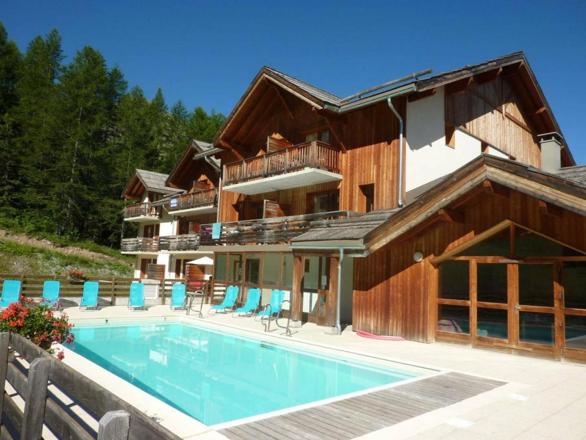 Chalet Mitoyen Aux Orres 1800 Avec Piscine Chauffee, Sauna, Hammam, Pour 6/7 Pers. A Deux Pas Des Pistes - Fr-1-322-114 Villa Les Orres Exterior foto